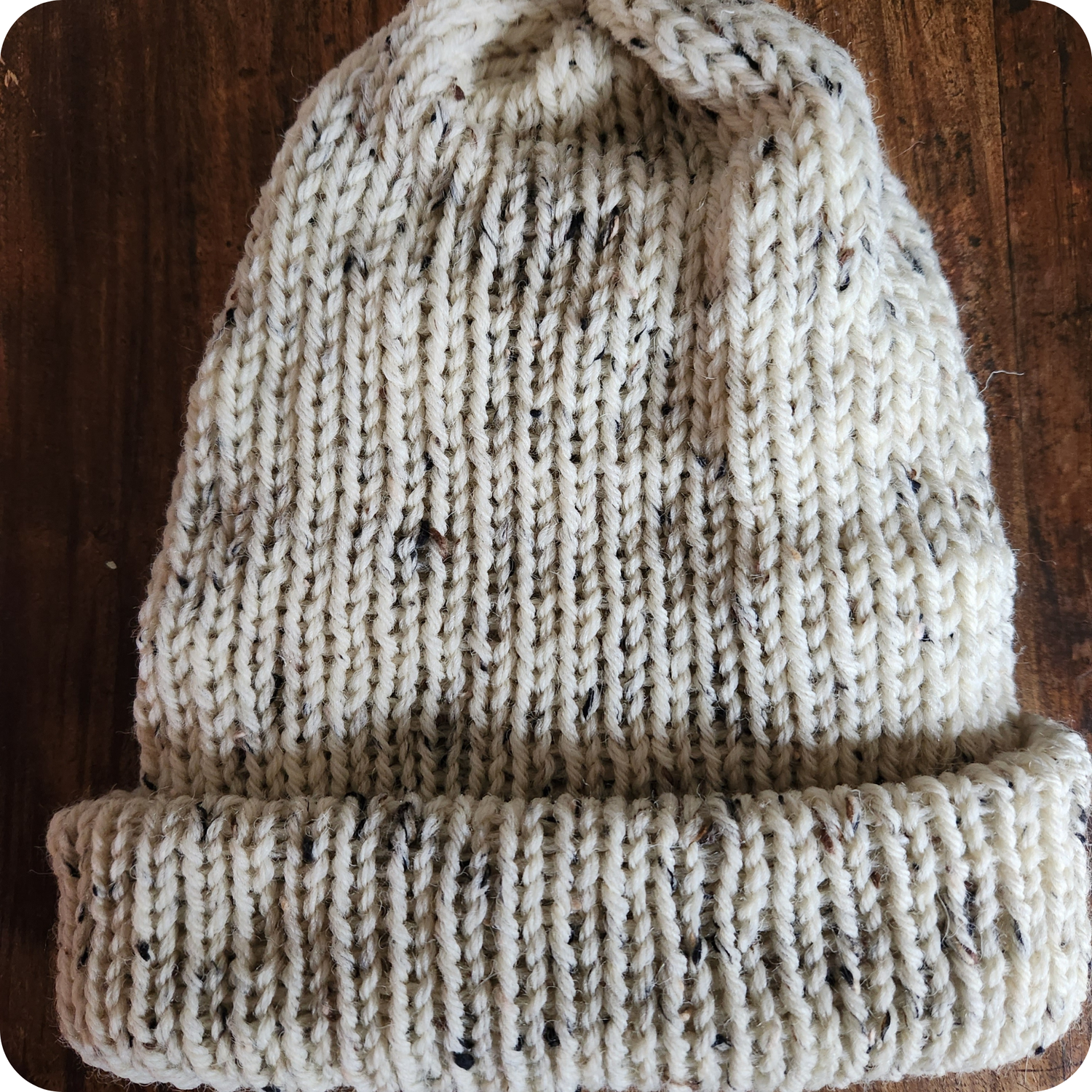 Mulesing Free Wool Flight Knit Cap グレー